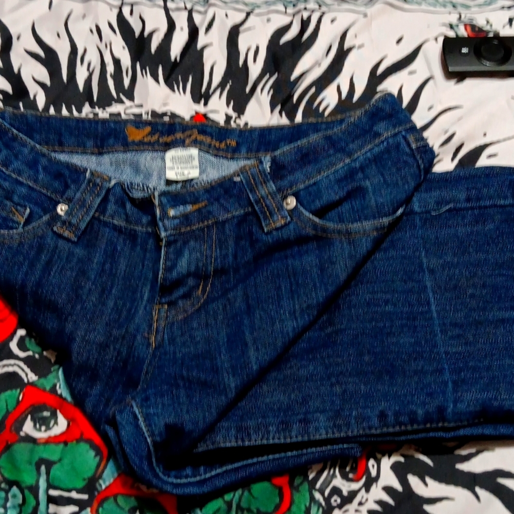 Wet Deal Jeans/ Size 3 Long/ Blue Jeans